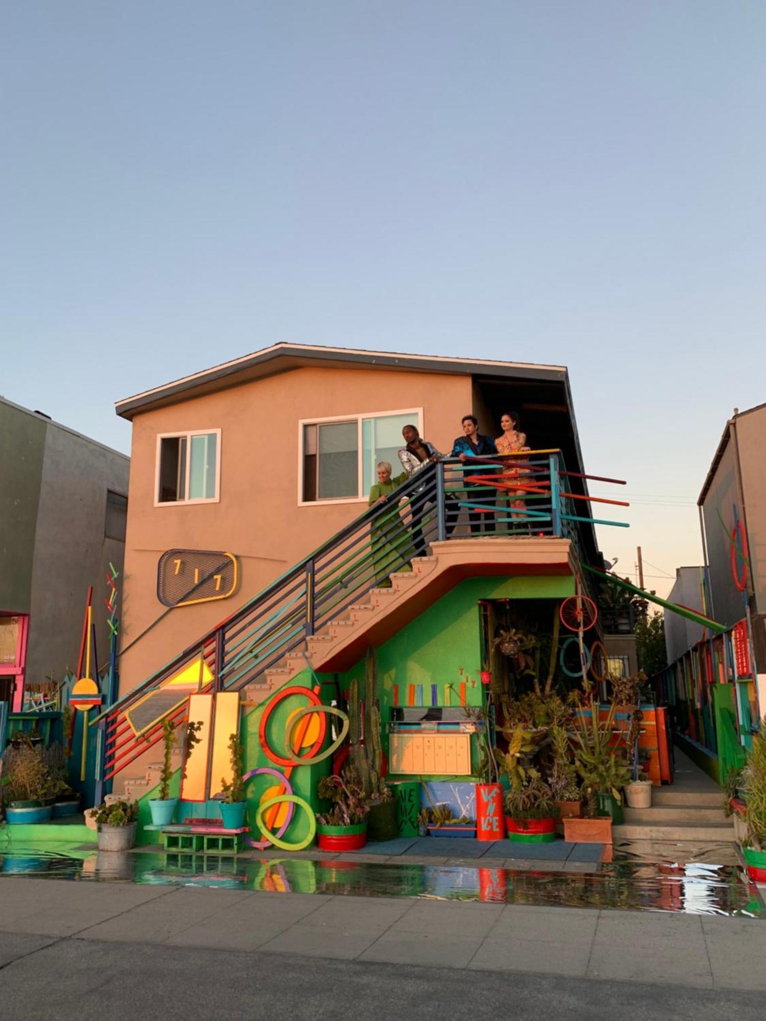 לוס אנג'לס Chic Venice Beach Bungalow Steps From The Canals & Beach מראה חיצוני תמונה